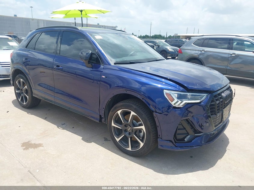 Vin: wa1eecf37s1108729, lot: 45915843, audi q3 premium 45 tfsi s line quattro tiptronic 2025 img_1