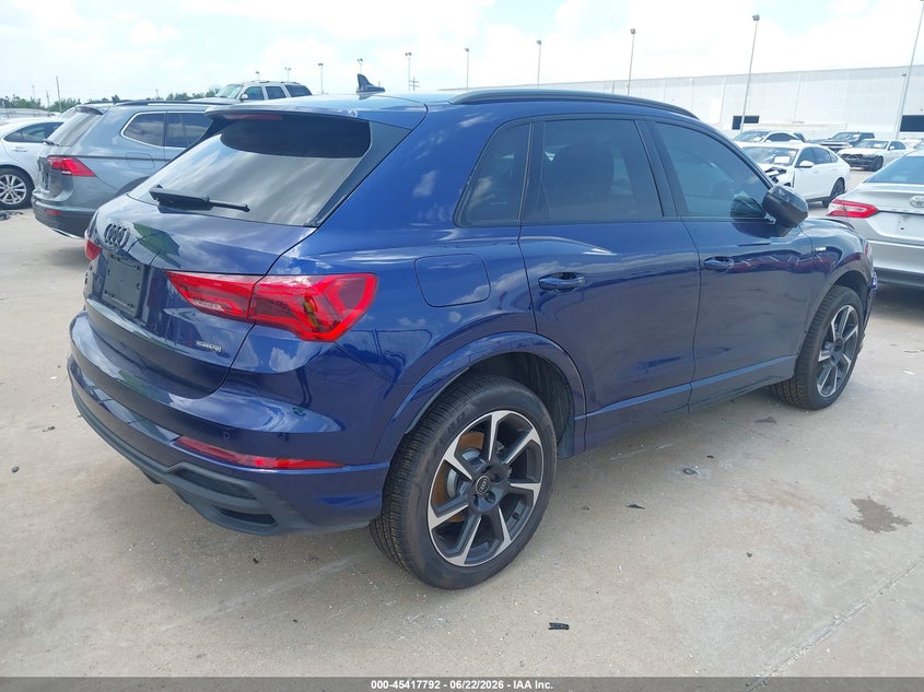 Vin: wa1eecf37s1108729, lot: 45915843, audi q3 premium 45 tfsi s line quattro tiptronic 20254