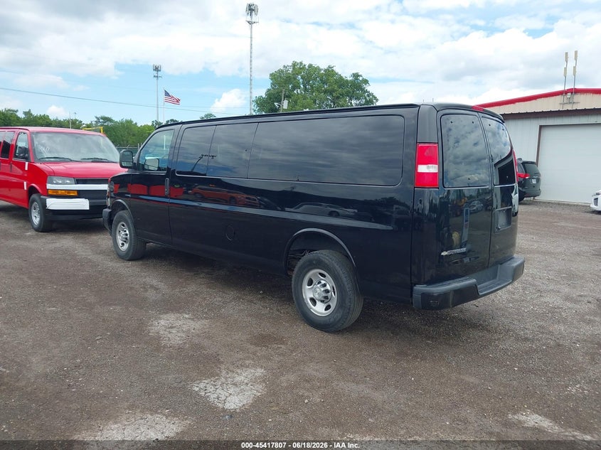 Vin: 1gazgnfg3l1254197, lot: 45915858, chevrolet express passenger rwd 3500 extended wheelbase ls 20203