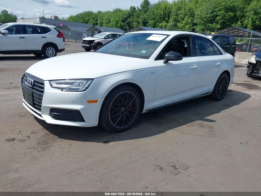 2018 Audi A4, Обычный износ, IAAI, VIN WAUENAF48JA058129 — фото 2