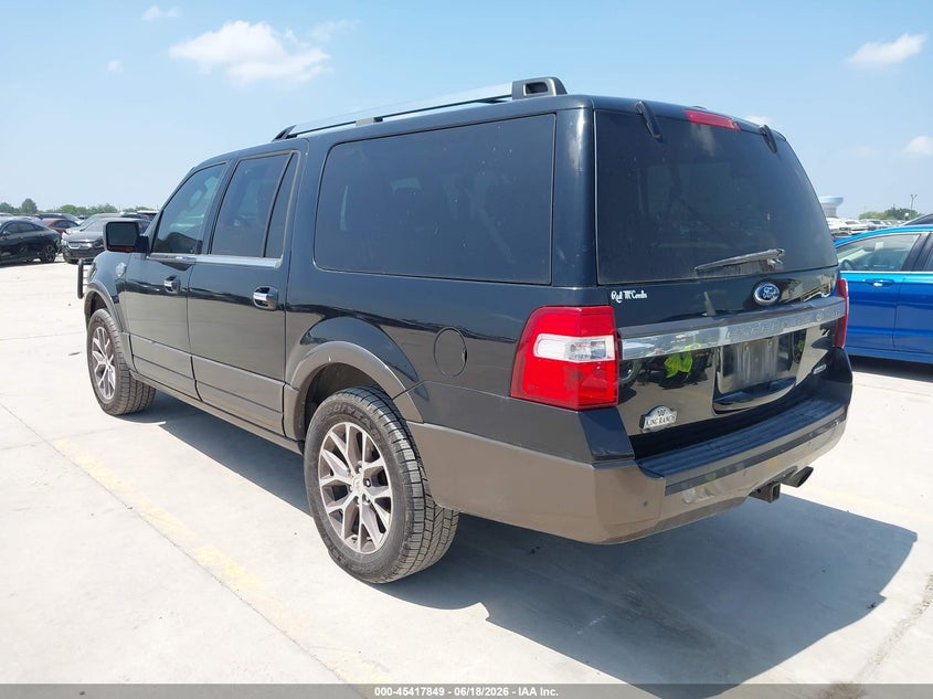 2015 FORD EXPEDITION EL auction photo 3
