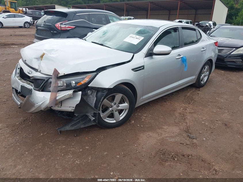 Vin: 5xxgm4a70eg298206, lot: 45915944, kia optima lx 20142