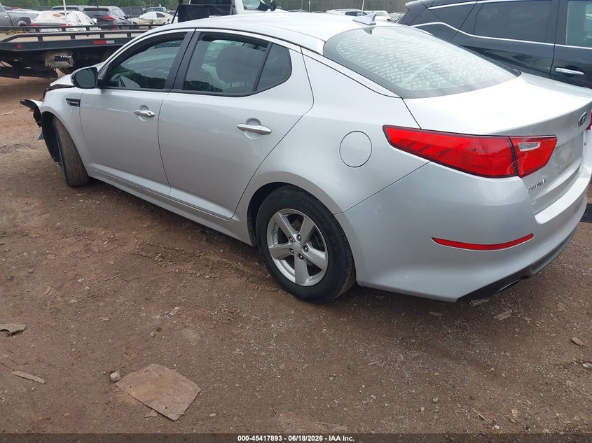 2014 KIA OPTIMA auction photo 3