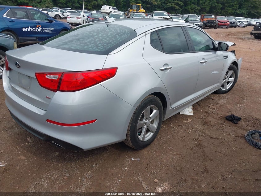 2014 KIA OPTIMA auction photo 4