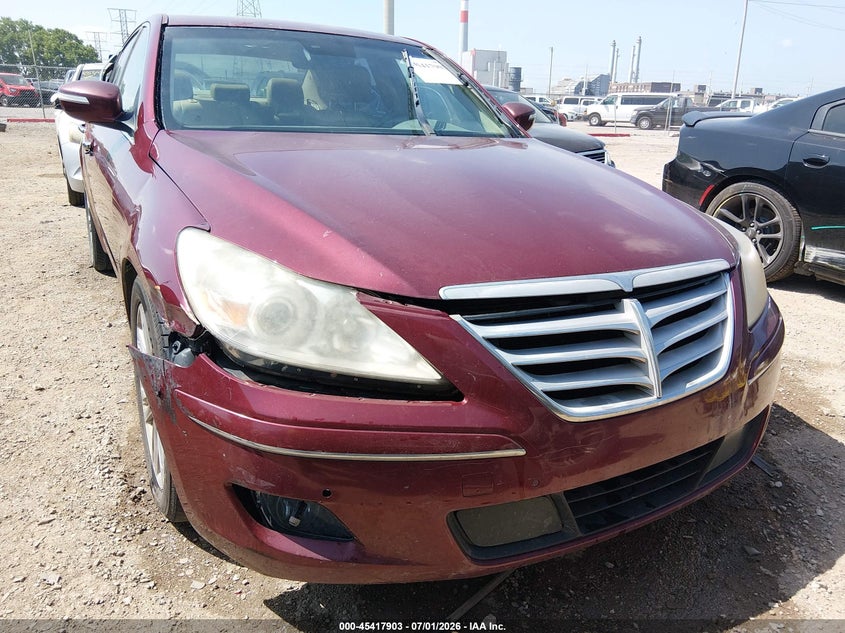 2011 Hyundai Genesis 3.8 VIN: KMHGC4DE2BU121722 Lot: 45417903