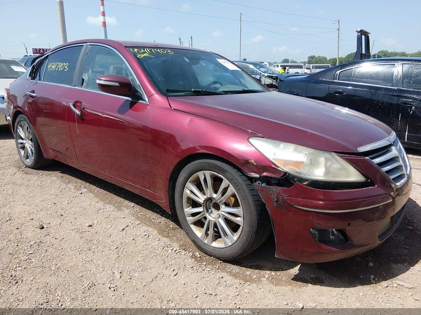 2011 Hyundai Genesis 3.8 VIN: KMHGC4DE2BU121722 Lot: 45417903