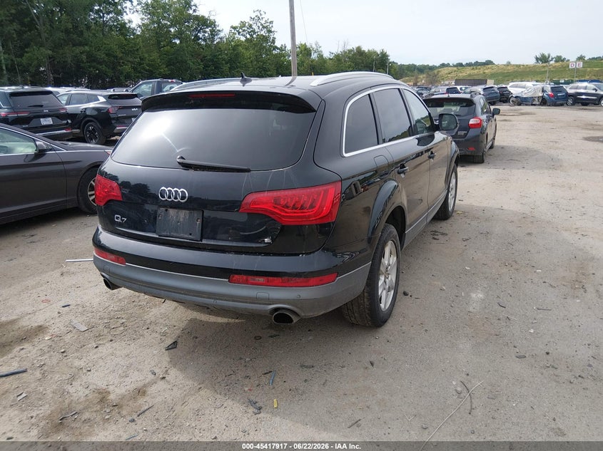 Vin: wa1lgafe2dd001435, lot: 45915968, audi q7 3.0t premium 20134