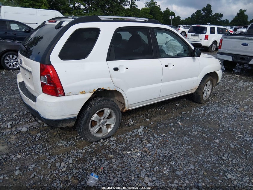 Vin: kndkg3a41a7726725, lot: 45915987, kia sportage lx 20104