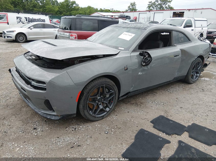 Vin: 2c3cdamp7tr228574, lot: 45916000, dodge charger scat pack 2-door awd 20262