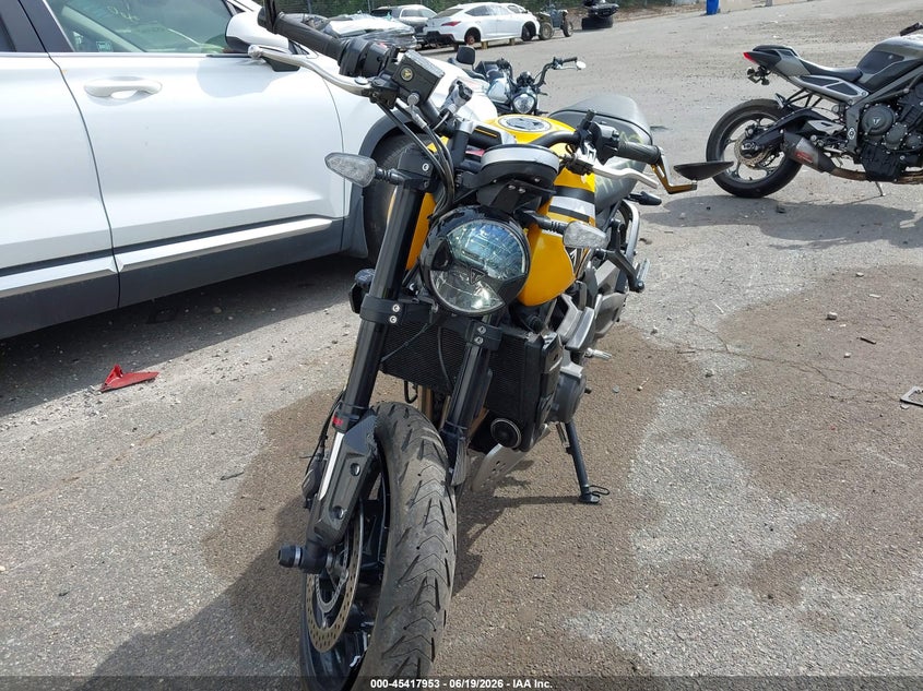 2025 TRIUMPH MOTORCYCLE TRIDENT 660 auction photo 5