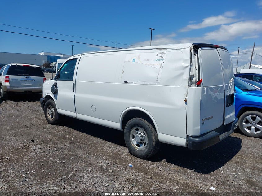 Vin: 1gcwgafp5j1335752, lot: 45916011, chevrolet express 2500 work van 20183