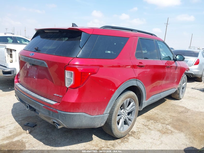 Vin: 1fmsk8dh9ngc33872, lot: 45916034, ford explorer xlt 20224