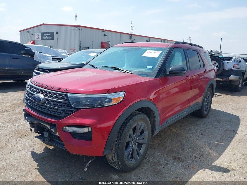 2022 FORD EXPLORER auction photo 2