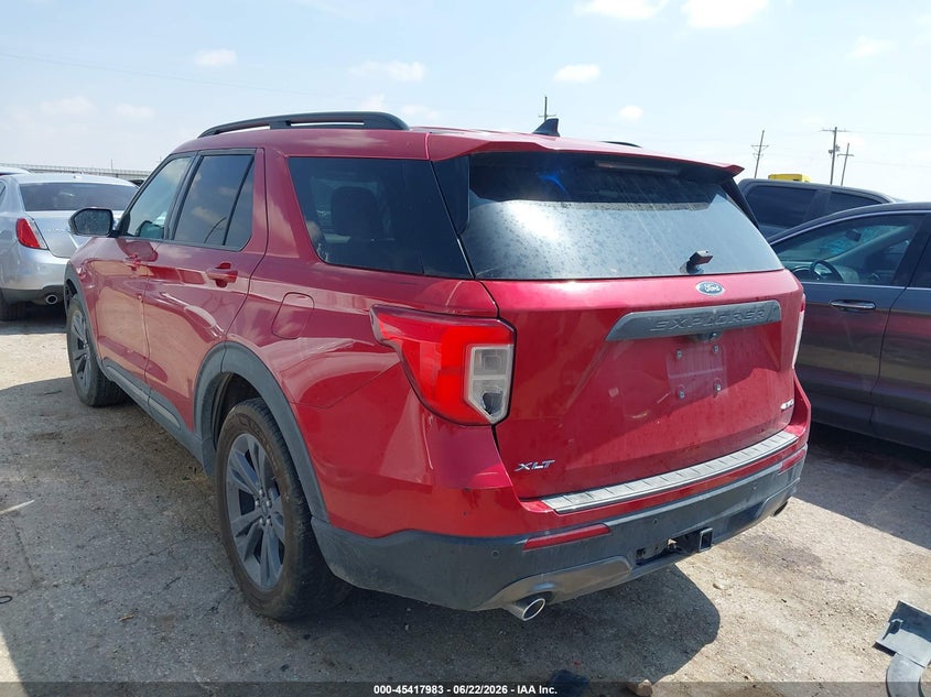 2022 FORD EXPLORER auction photo 3