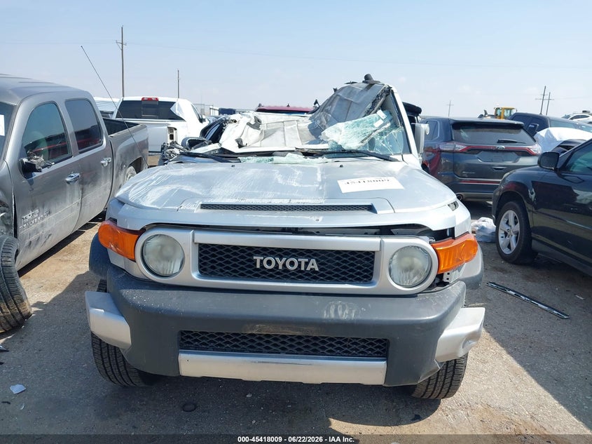 2007 Toyota Fj Cruiser VIN: JTEBU11F870025210 Lot: 45418009