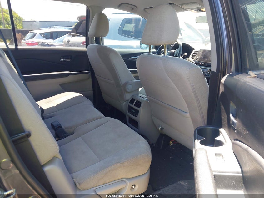 2019 HONDA PILOT SPORT UTILITY VEHICLE 3.5L V-6 DI, VVT, 280HP