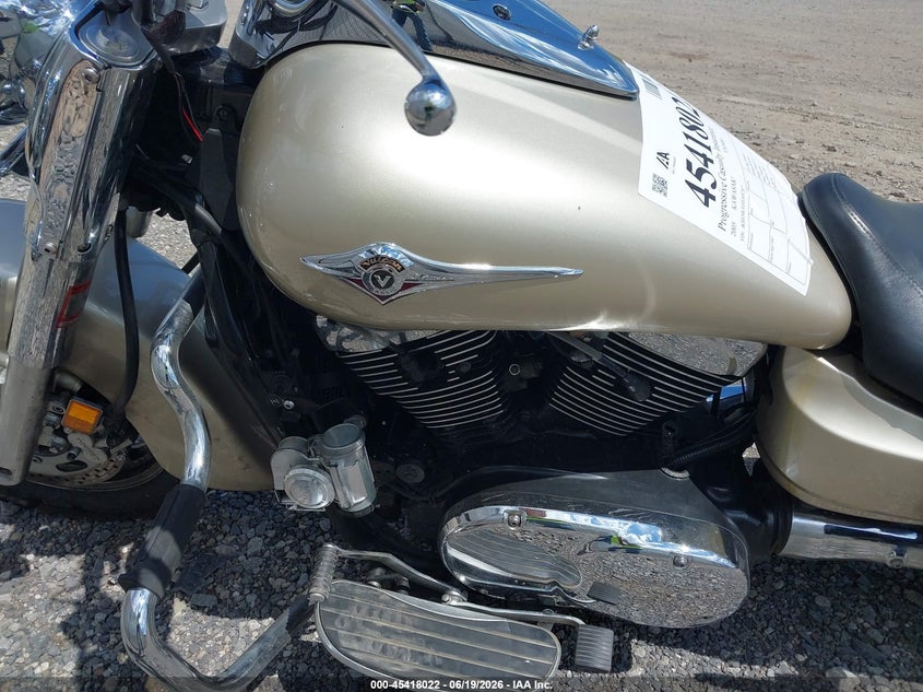 2005 Kawasaki Vn1600 A1 VIN: JKBVNKA145A015604 Lot: 45418022