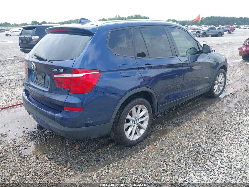 Vin: 5uxwx9c56f0d54780, lot: 45916112, bmw x3 xdrive28i 20154