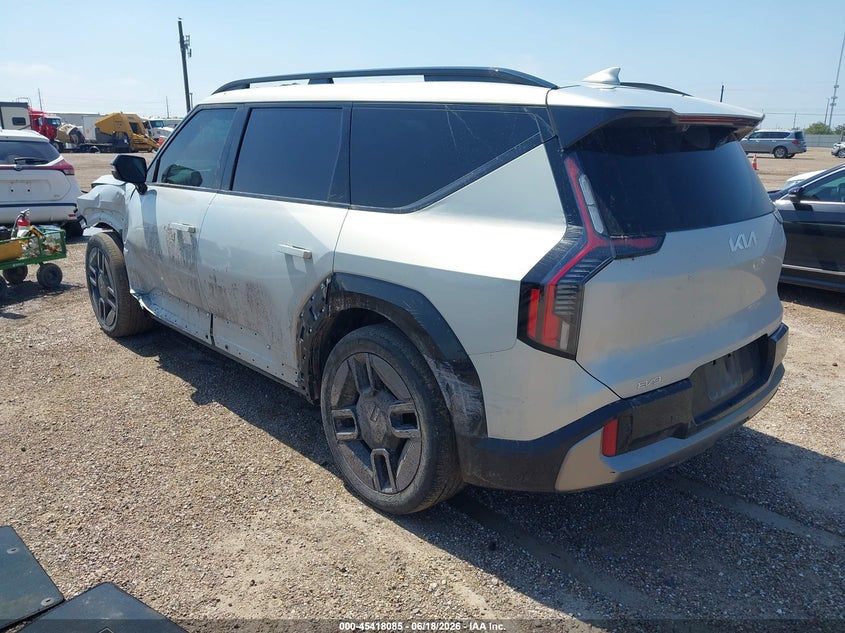 Vin: kndaefs56r6020393, lot: 45916136, kia ev9 gt-line 20243