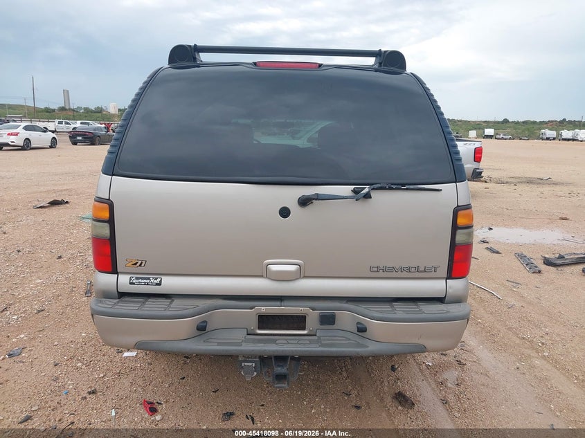 2004 Chevrolet Suburban 1500 Z71 VIN: 3GNFK16Z84G202108 Lot: 45418098