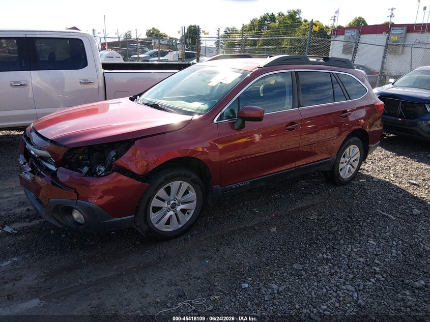 Vin: 4s4bsaccxh3271071, lot: 45916160, subaru outback 2.5i premium 20172