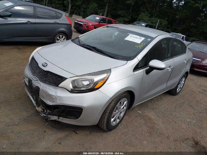 Vin: knadm4a31e6419059, lot: 45916171, kia rio lx 20142