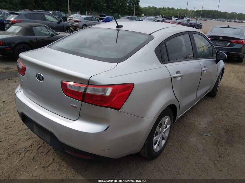 Vin: knadm4a31e6419059, lot: 45916171, kia rio lx 20144