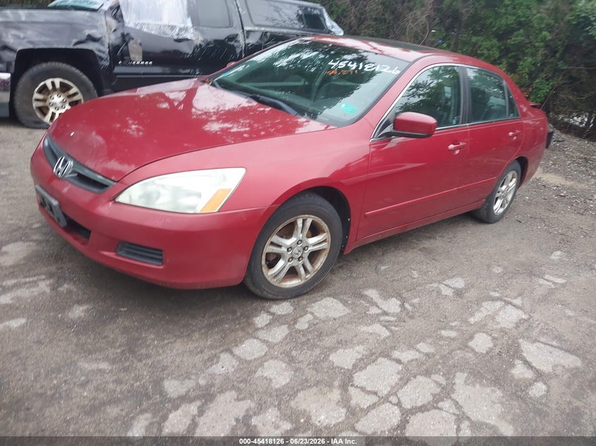 2007 Honda Accord 2.4 Ex 1HGCM56827A107438 photo 1