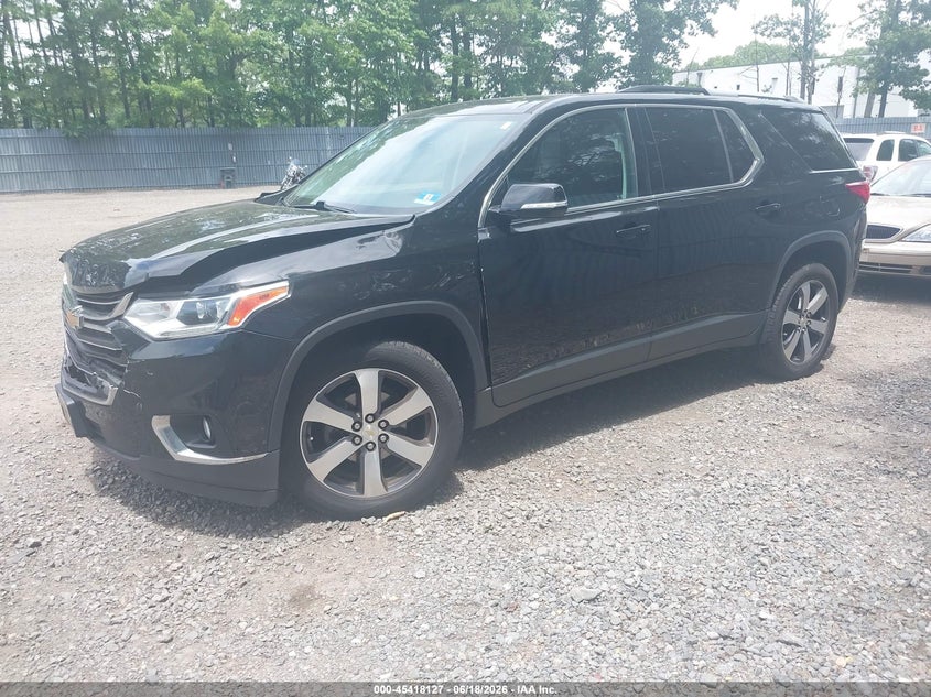 2018 Chevrolet Traverse 3lt 1GNEVHKW3JJ185672 photo 1