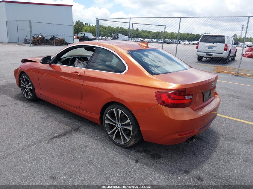 Vin: wba1f5c57ev255257, lot: 45916194, bmw 228i 20143