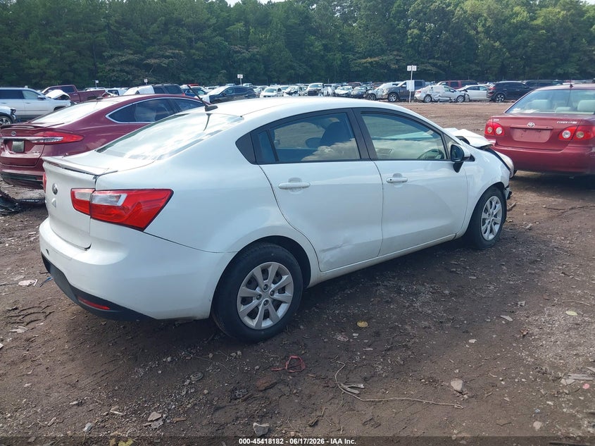 Vin: knadm4a3xf6529593, lot: 45916233, kia rio lx 20154