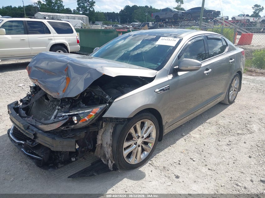 Vin: 5xxgr4a66fg370861, lot: 45916271, kia optima sx turbo 20152