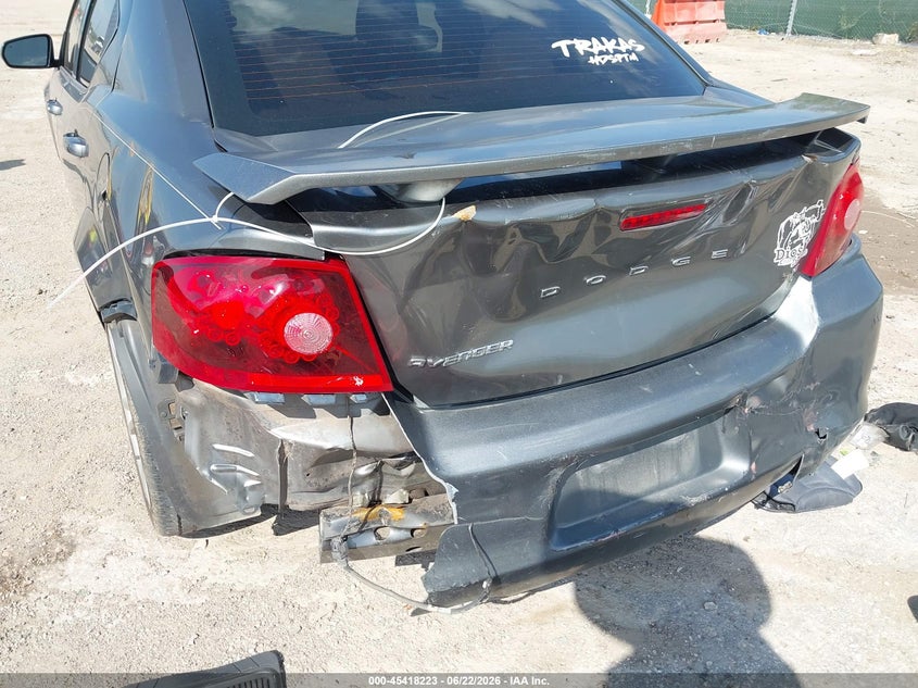 2012 Dodge Avenger Sxt VIN: 1C3CDZCB3CN190391 Lot: 45418223