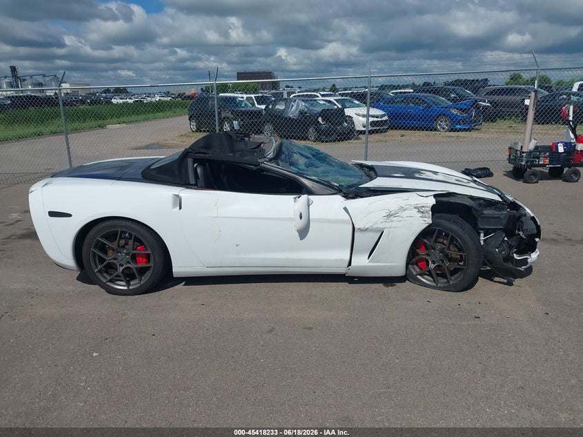 CHEVROLET CORVETTE 2010 VIN 1G1YG3DW1A5108316