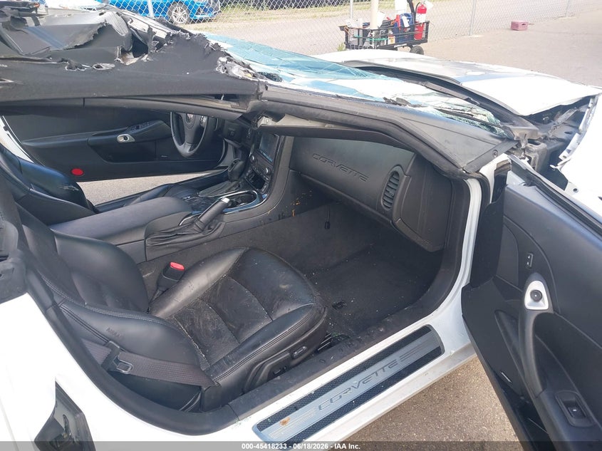 CHEVROLET CORVETTE 2010 VIN 1G1YG3DW1A5108316