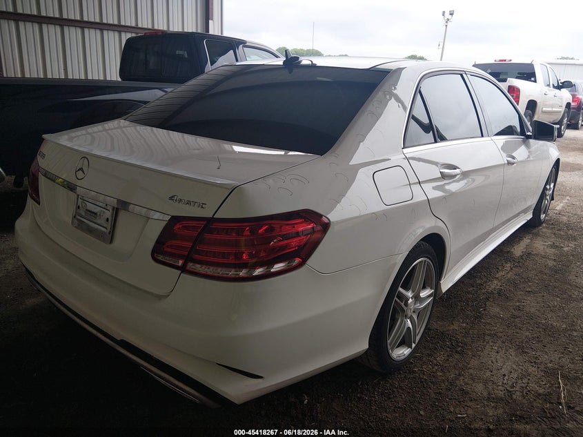 2014 MERCEDES-BENZ E 350 auction photo 4