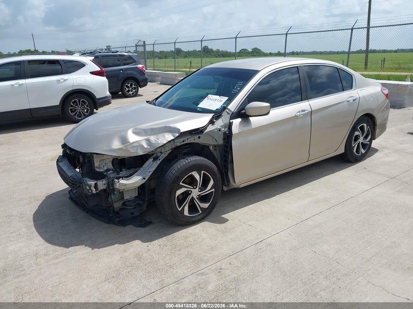 2016 Honda Accord Lx 1HGCR2F3XGA062656 photo 1