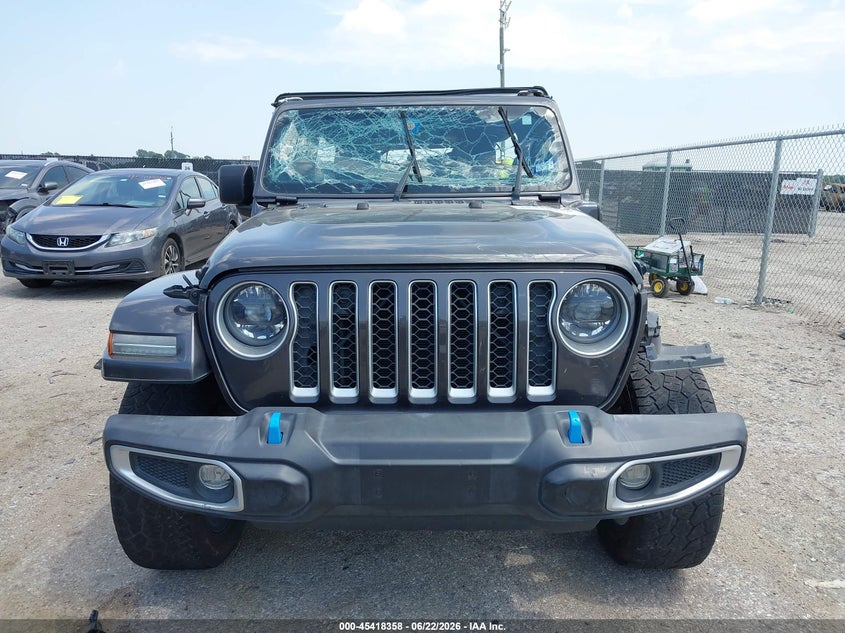 2023 Jeep Wrangler 4Xe Sahara 4X4 VIN: 1C4JJXP63PW608882 Lot: 45418358