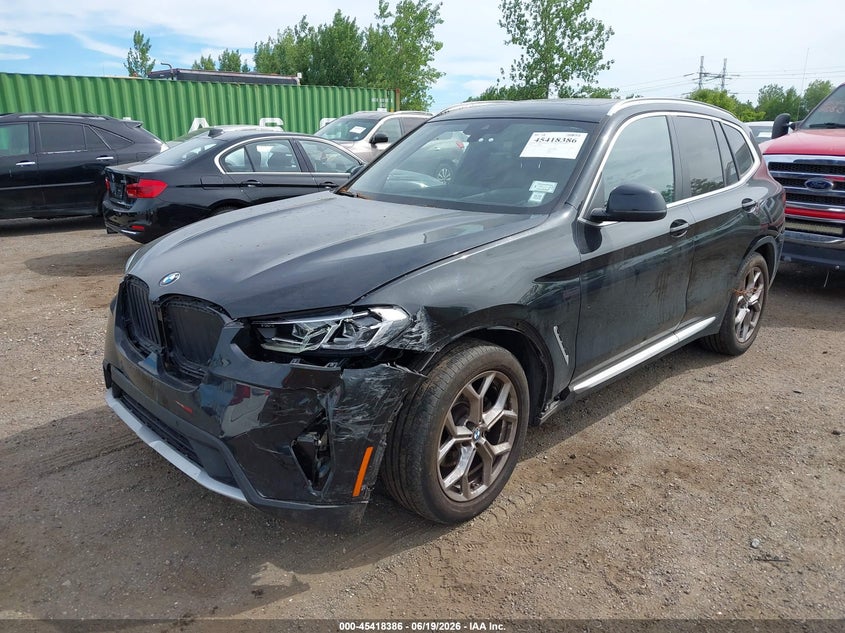 2024 BMW X3 auction photo 2