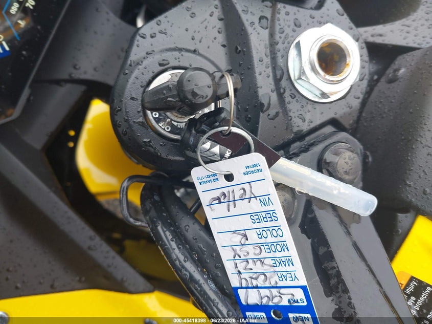 2024 Suzuki Gsx800 F VIN: JS1EM13B4R7103997 Lot: 45418398
