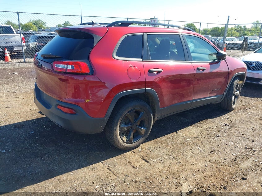 2017 JEEP CHEROKEE auction photo 4