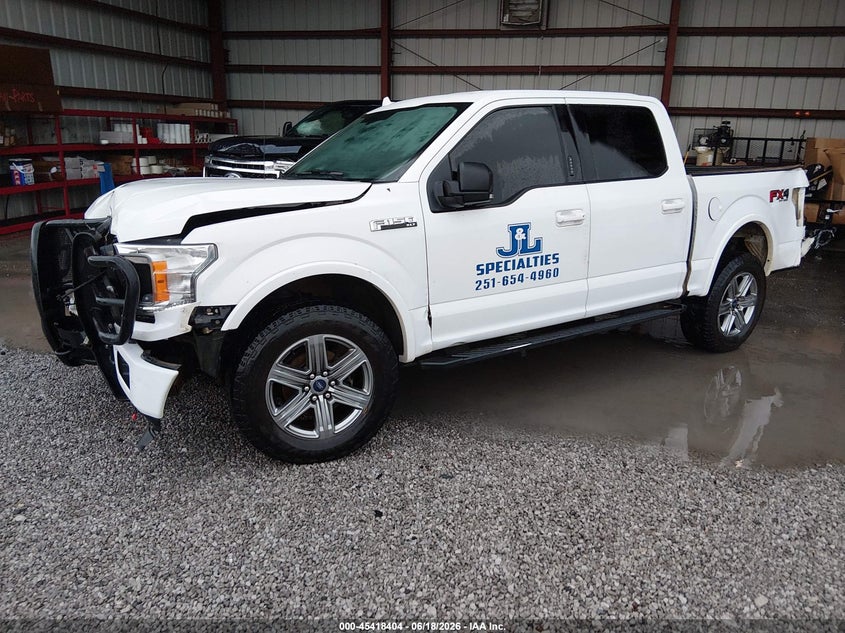Vin: 1ftew1eg8jfc98070, lot: 45916455, ford f-150 king ranch/lariat/limited/platinum/xl/xlt 20182