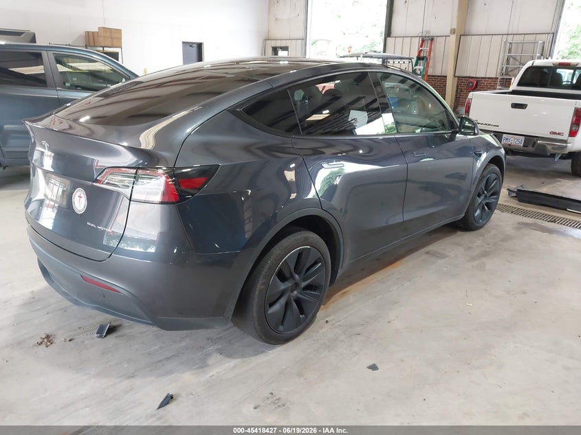 Vin: 7saygdee6sa358282, lot: 45916478, tesla model y long range dual motor all-wheel drive 20254