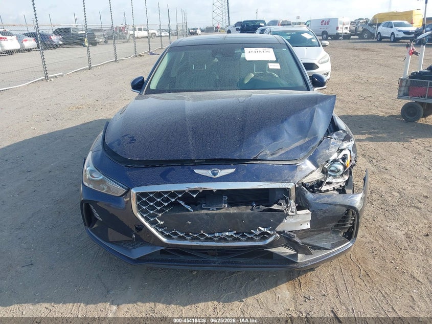 2019 Genesis G70 2.0T Advanced VIN: KMTG34LA3KU021018 Lot: 45418436