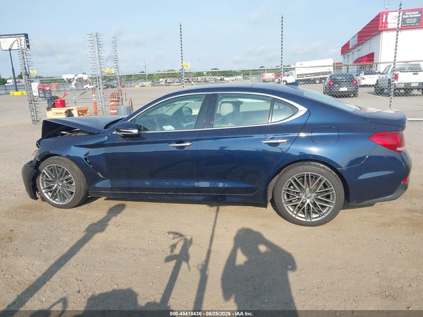 2019 Genesis G70 2.0T Advanced VIN: KMTG34LA3KU021018 Lot: 45418436