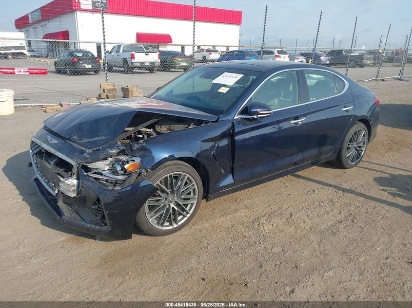 2019 GENESIS G70 auction photo 2