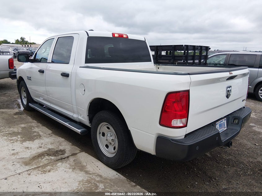Vin: 1c6rr6kg0js298590, lot: 45916493, ram 1500 tradesman  4x2 5'7 box 20183