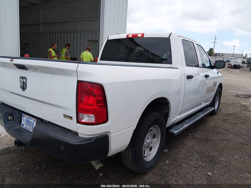 Vin: 1c6rr6kg0js298590, lot: 45916493, ram 1500 tradesman  4x2 5'7 box 20184
