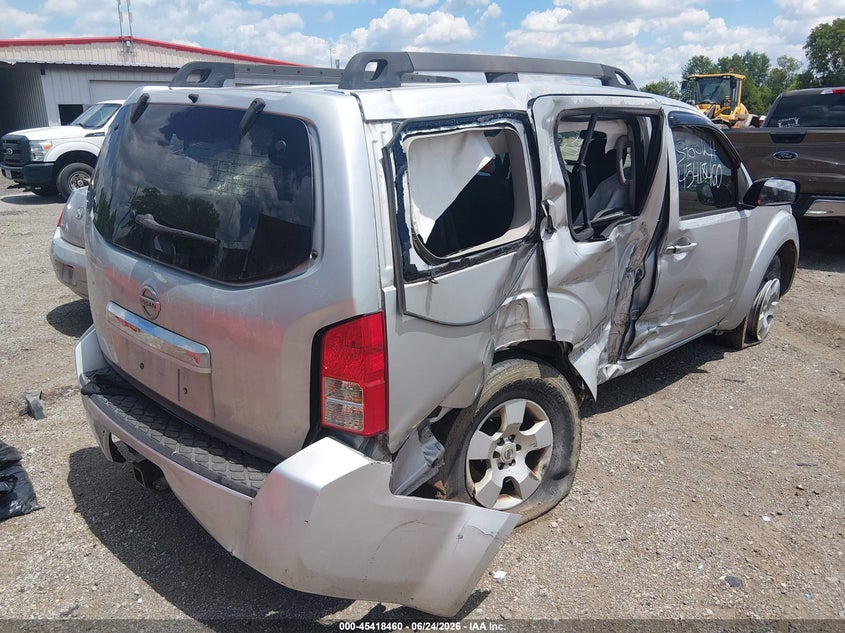 2010 NISSAN PATHFINDER auction photo 4