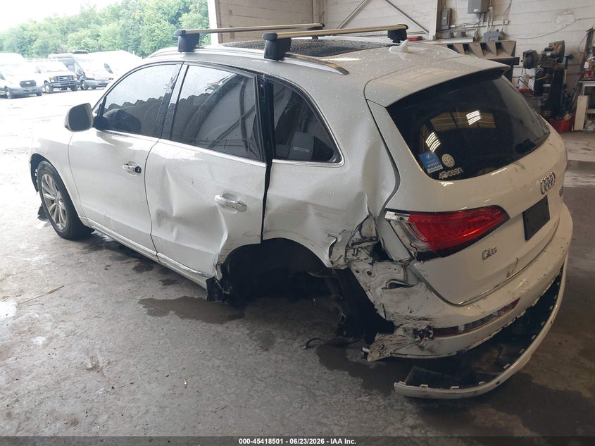 Vin: wa1lfafp3fa131426, lot: 45916552, audi q5 2.0t premium 20153